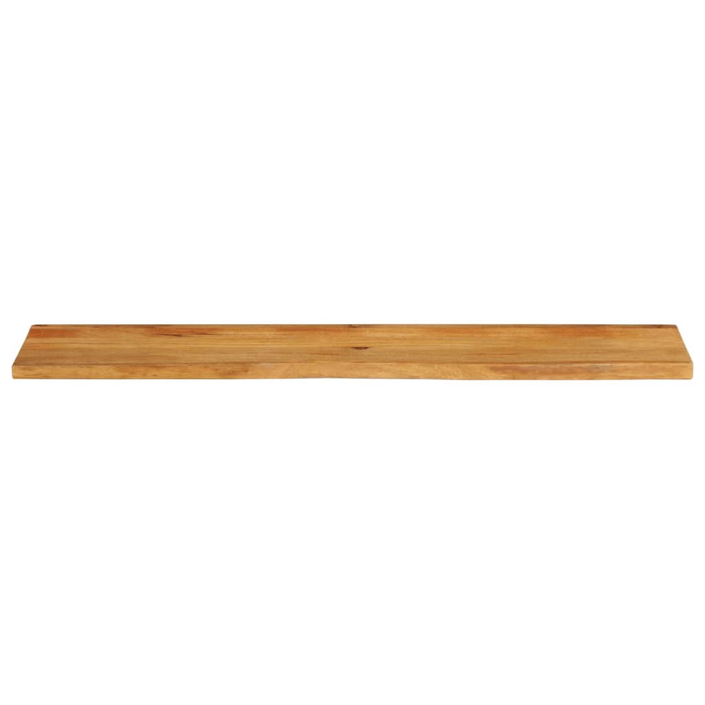 Bordplate naturlig kant 140x20x3,8 cm heltre mango