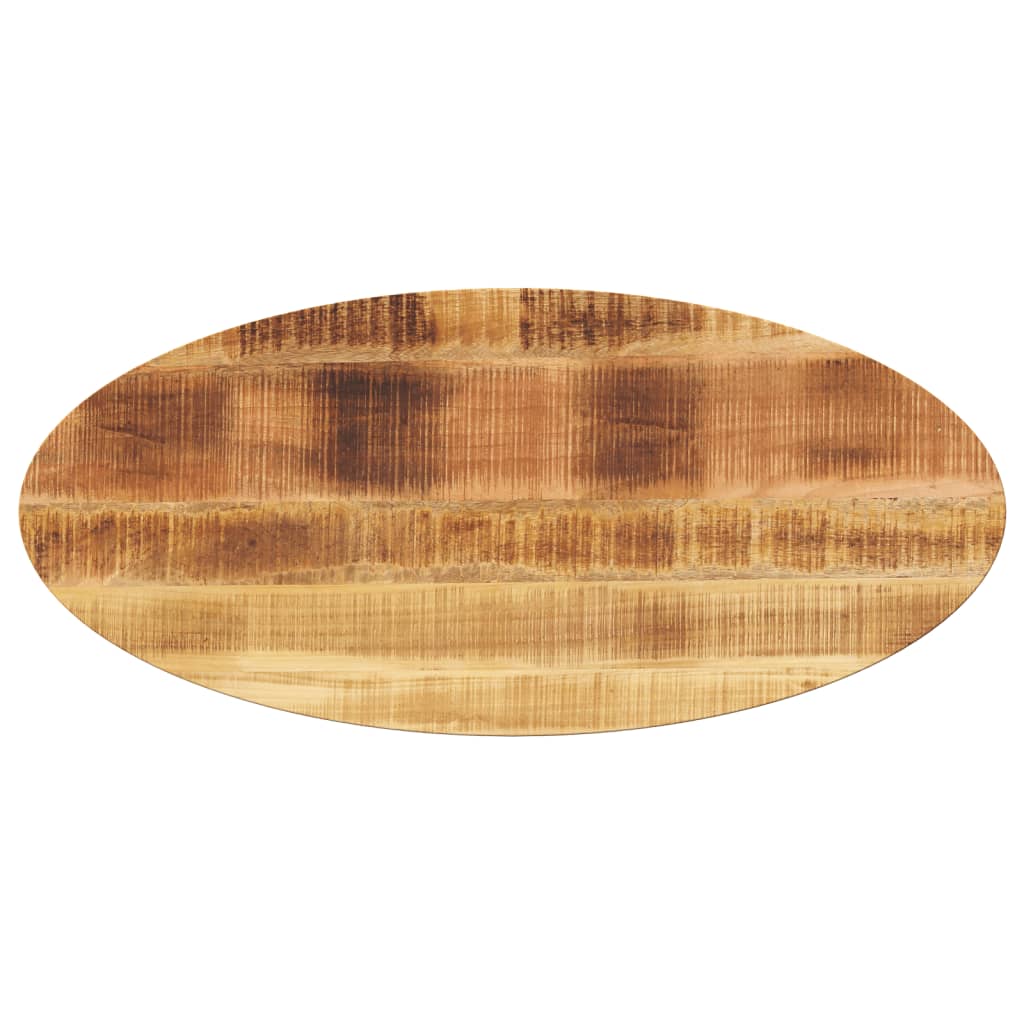 Bordplate 90x40x2,5 cm oval heltre mango