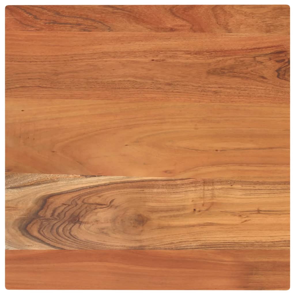 Bordplate 40x40x2,5 cm firkantet heltre bøketre