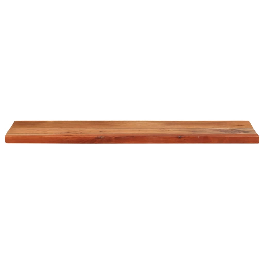 Bordplate 70x40x2,5 cm rektangulær heltre akasie