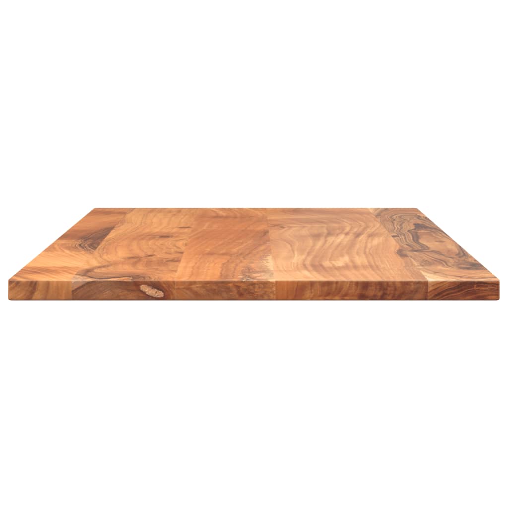 Bordplate 90x50x3,8 cm rektangulær heltre akasie