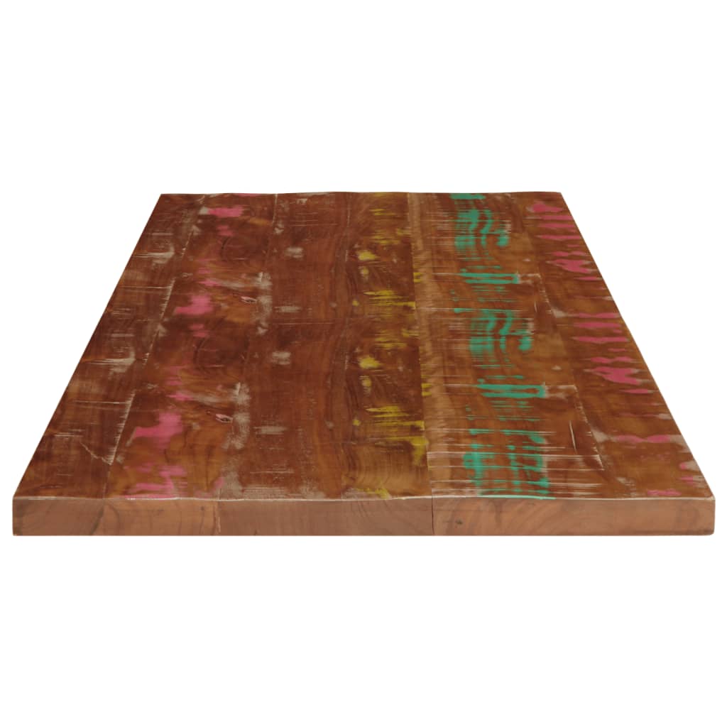 Bordplate 120x60x3,8 cm rektangulær gjenvunnet heltre