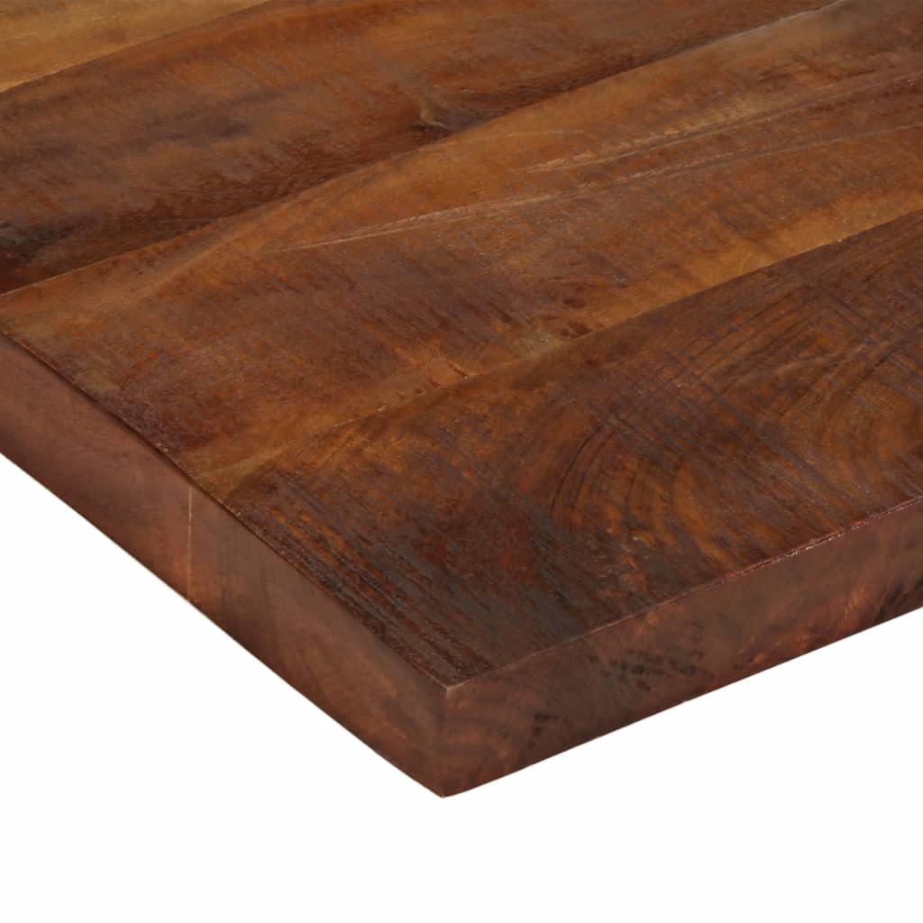 Bordplate 90x60x2,5 cm rektangulær gjenvunnet heltre