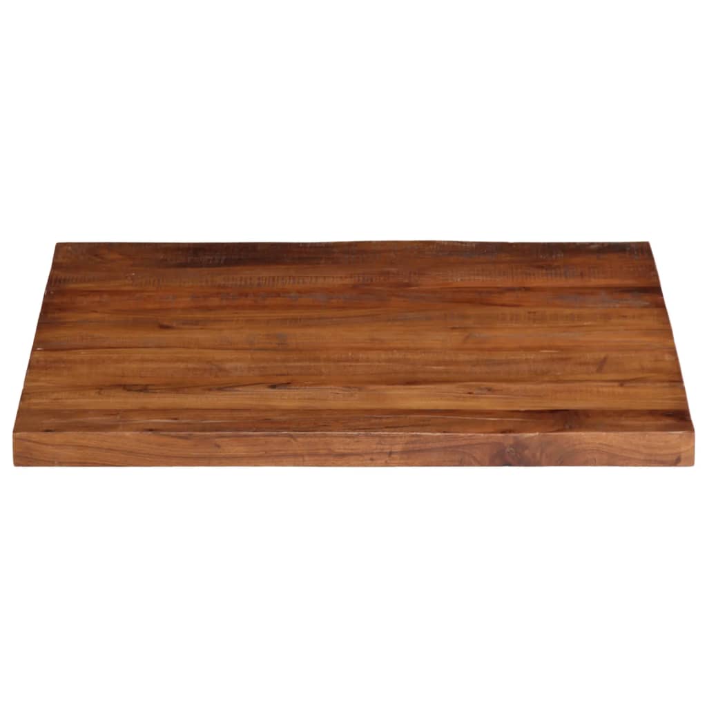 Bordplate 80x80x2,5 cm firkantet gjenvunnet heltre