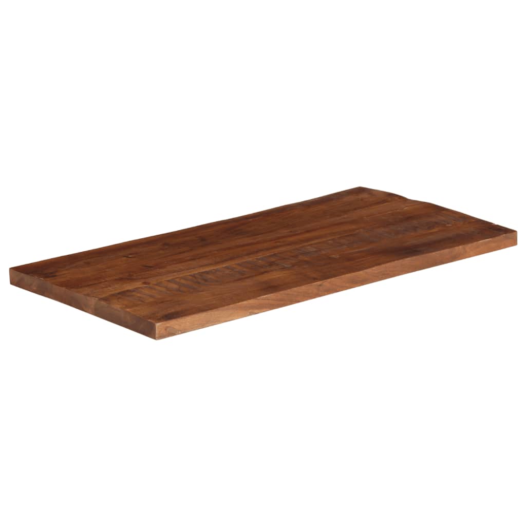 Bordplate 120x60x3,8 cm rektangulær gjenvunnet heltre