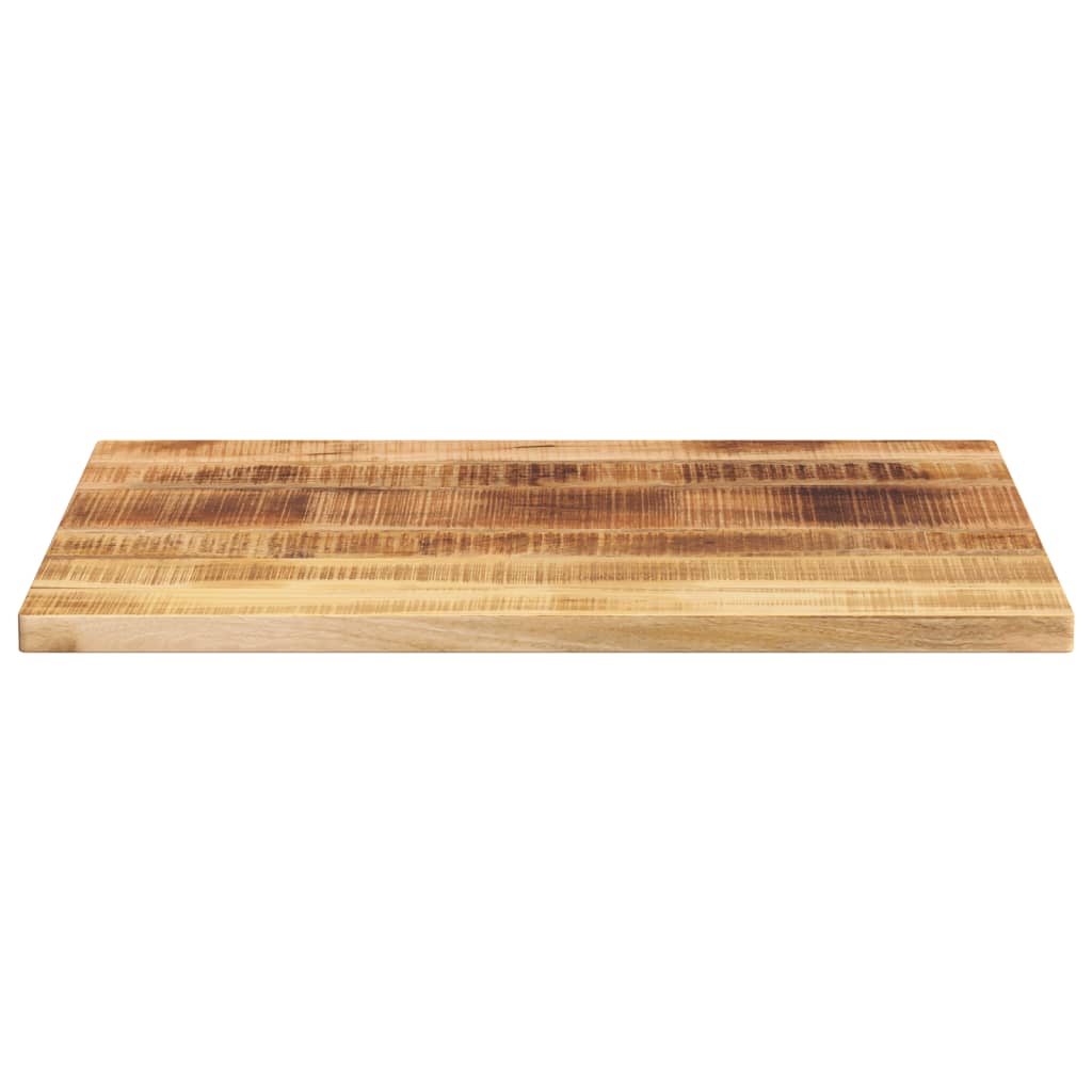 Bordplate 70x50x2,5 cm rektangulær grovt heltre mango