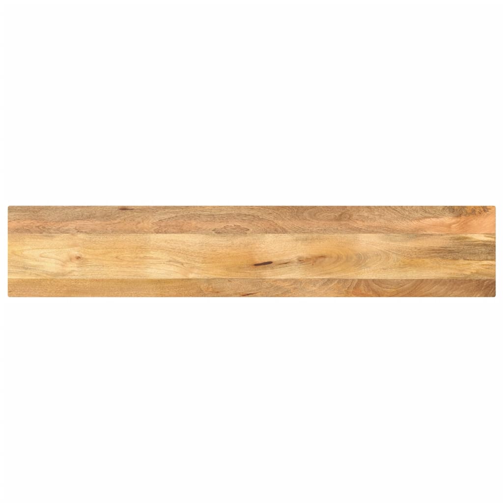 Bordplate 140x20x3,8 cm rektangulær heltre mango