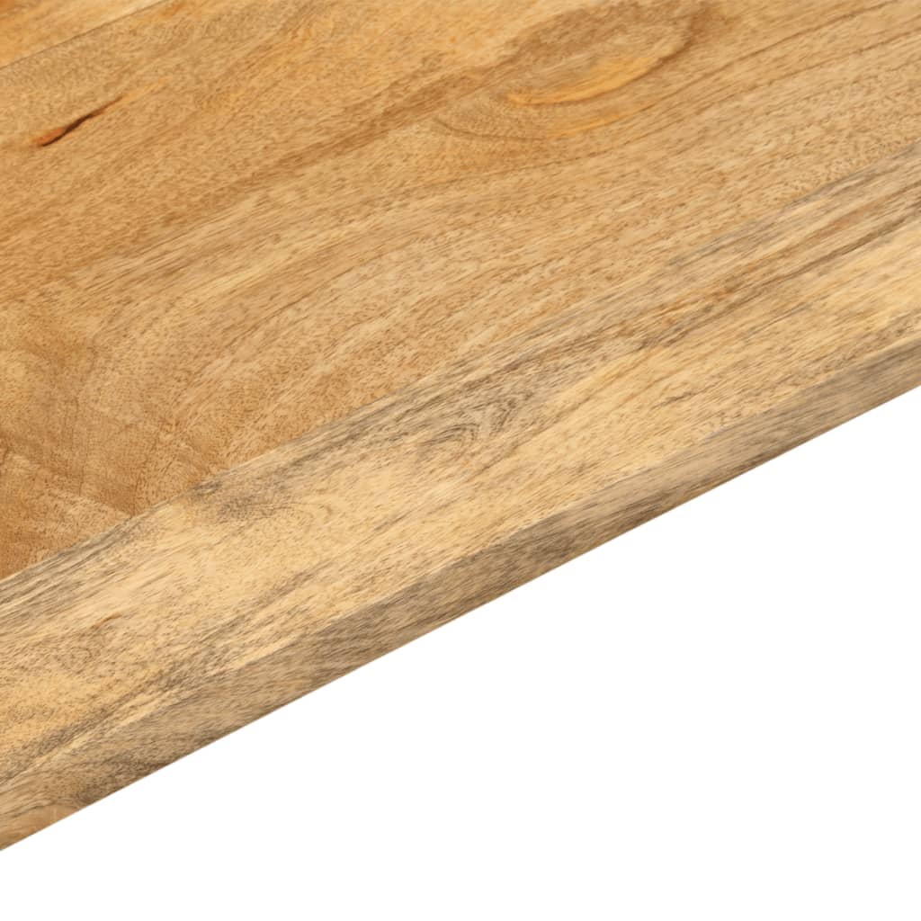 Bordplate 90x40x3,8 cm rektangulær heltre mango