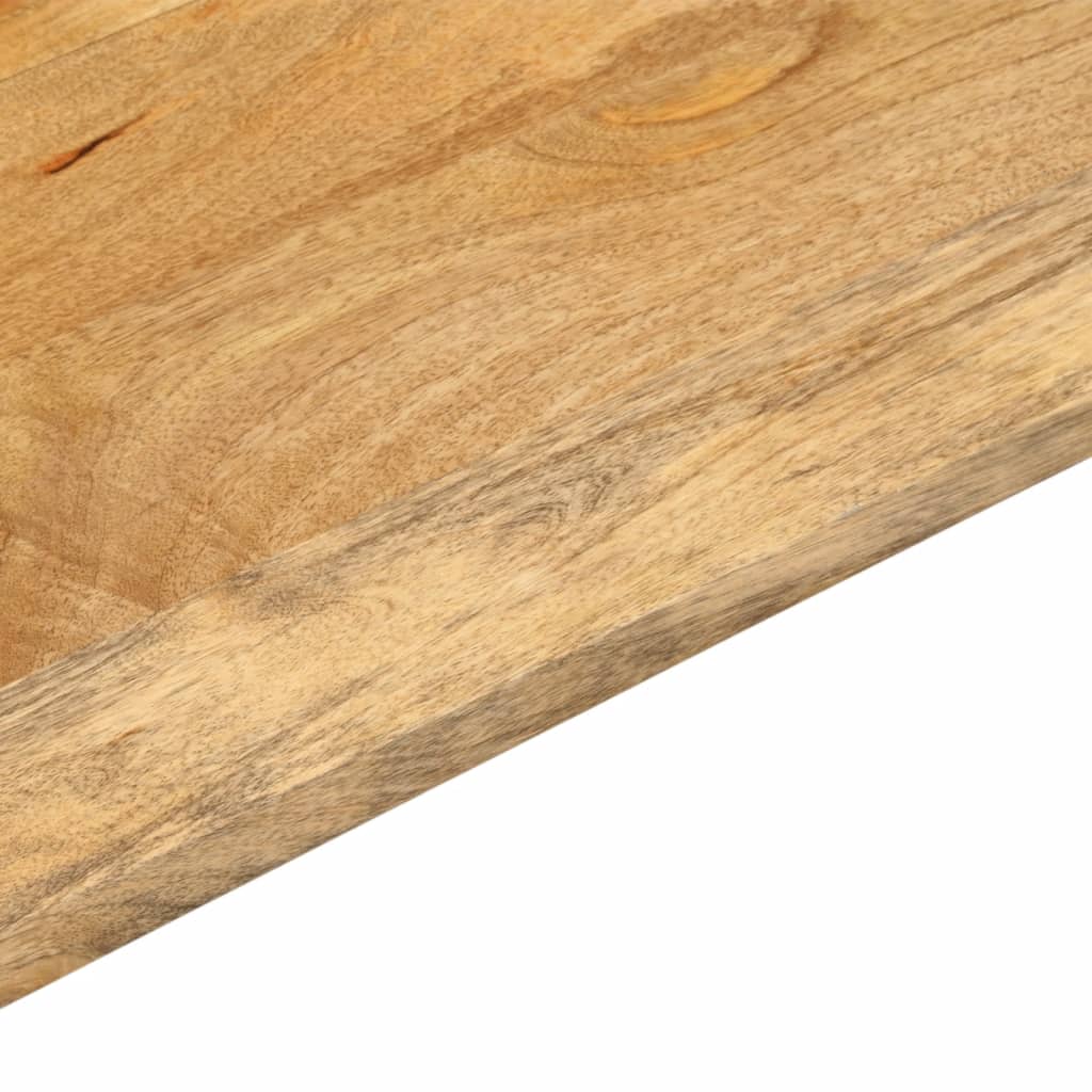 Bordplate 110x50x3,8 cm rektangulær heltre mango