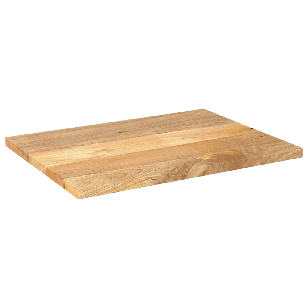 Bordplate 90x70x3,8 cm rektangulær heltre mango