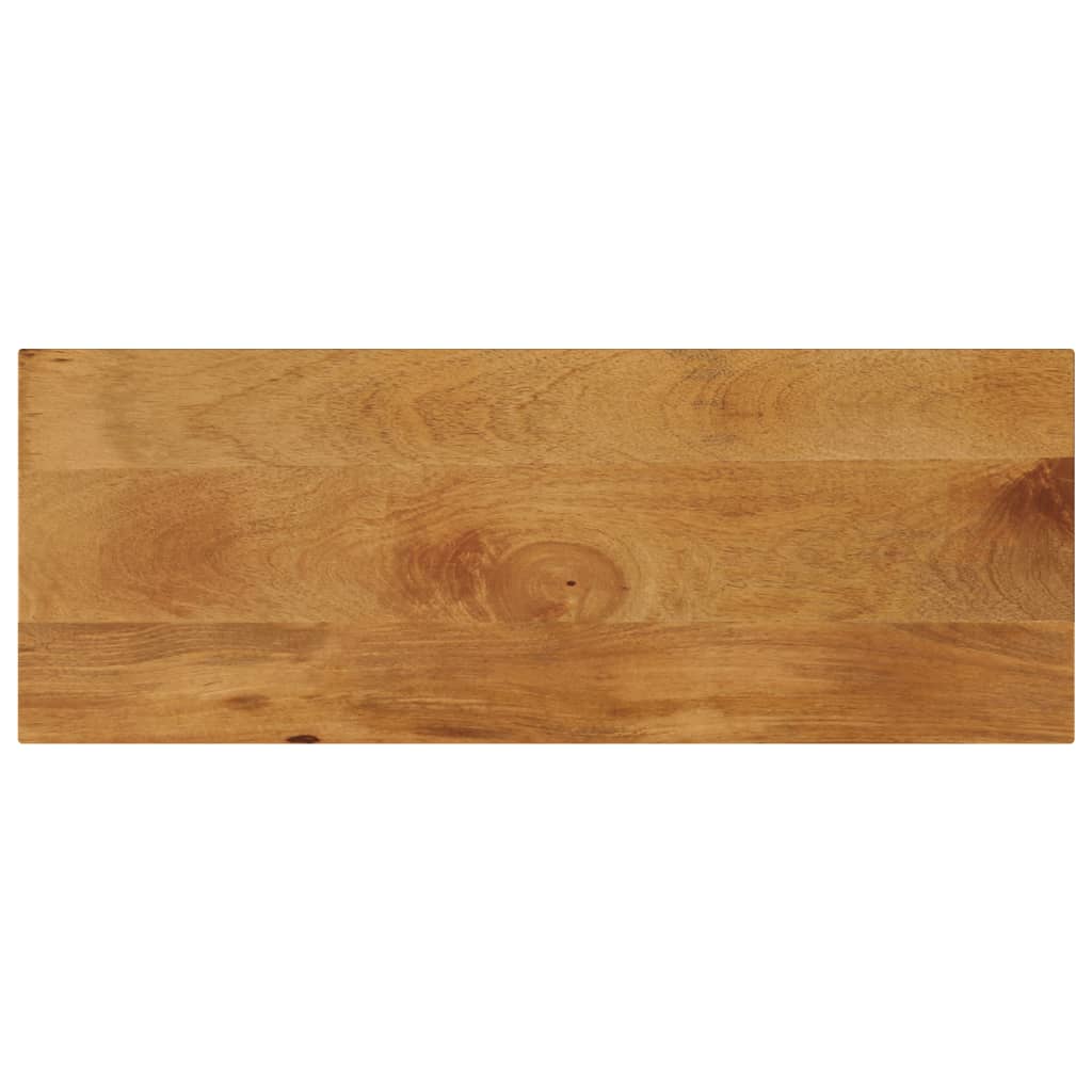 Bordplate 90x30x2,5 cm rektangulær heltre mango
