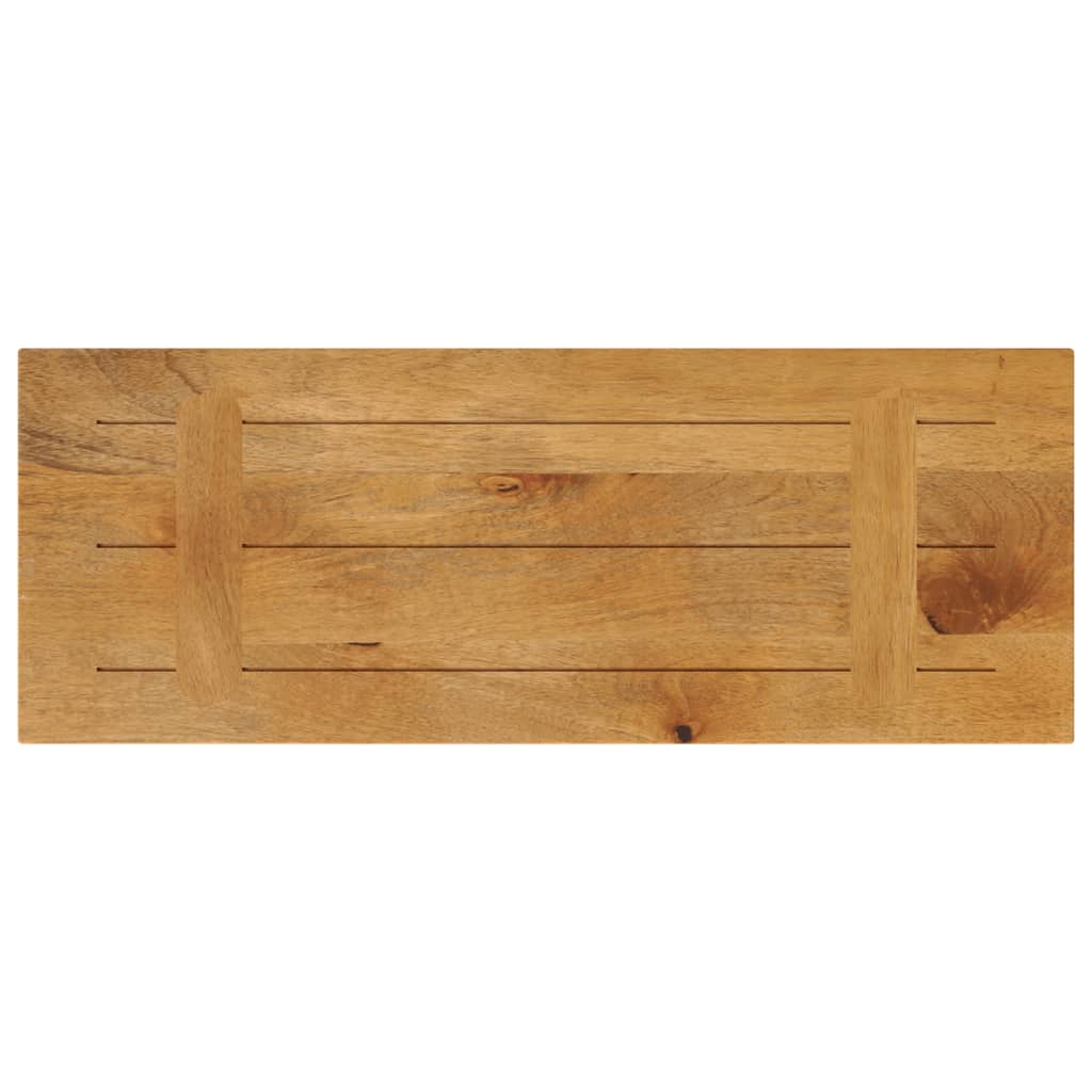 Bordplate 90x30x2,5 cm rektangulær heltre mango