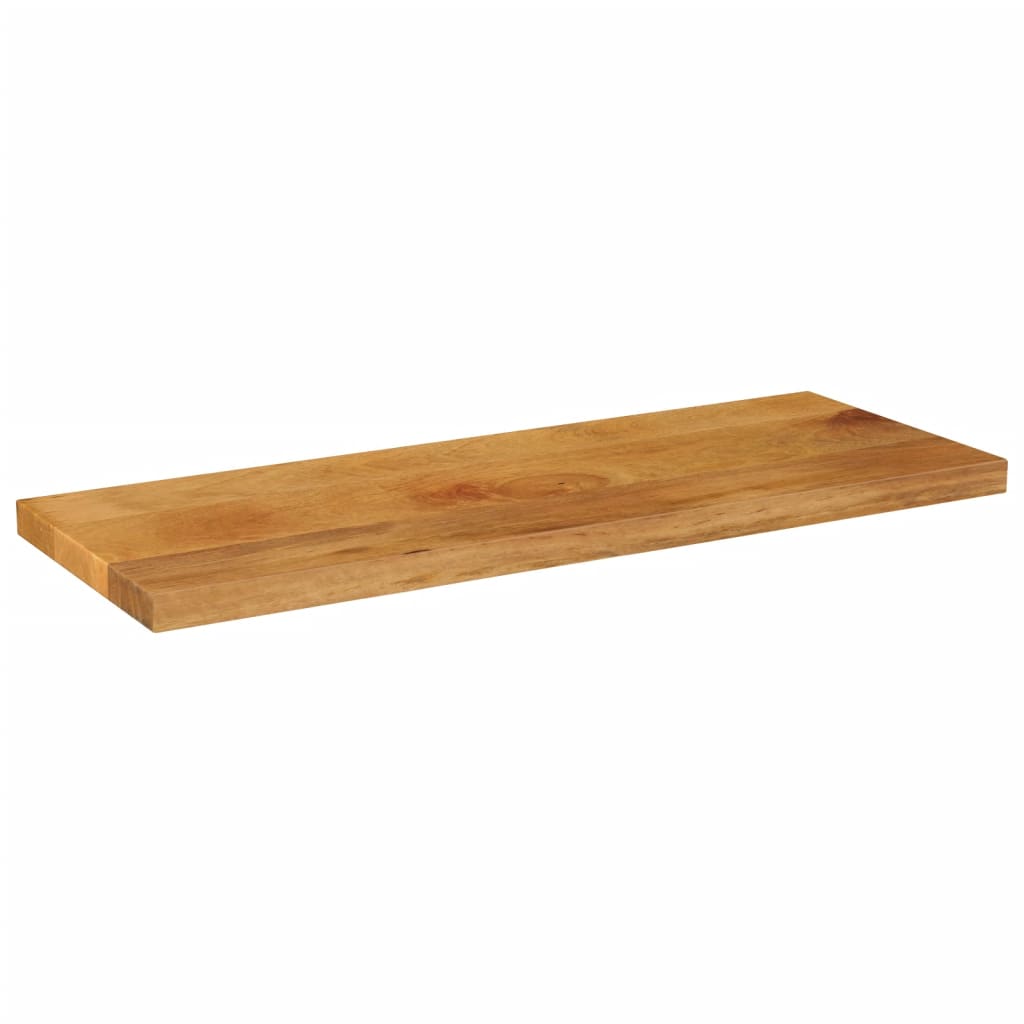 Bordplate 80x40x2,5 cm rektangulær heltre mango
