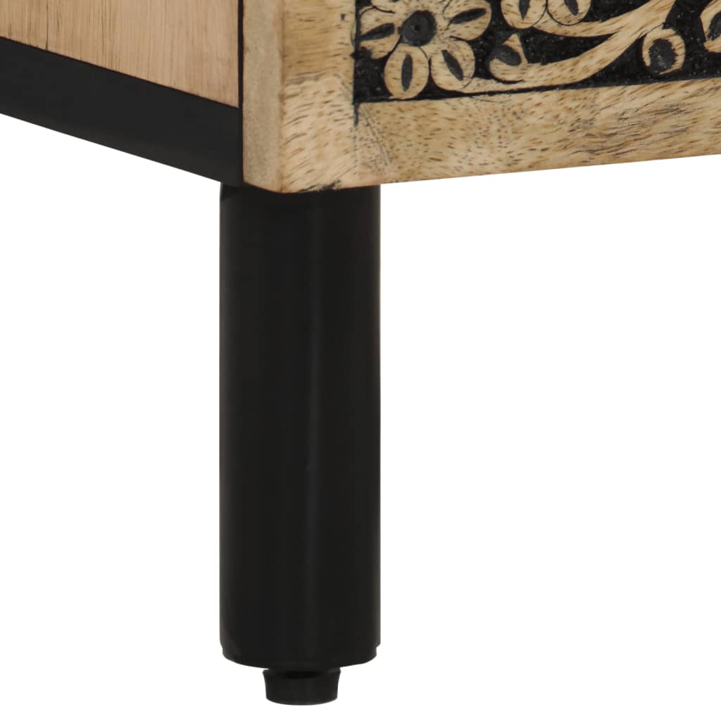 Nattbord 50x33x60 cm heltre mango