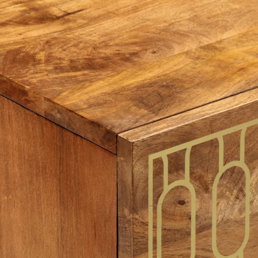 Nattbord 50x33x60 cm heltre mango