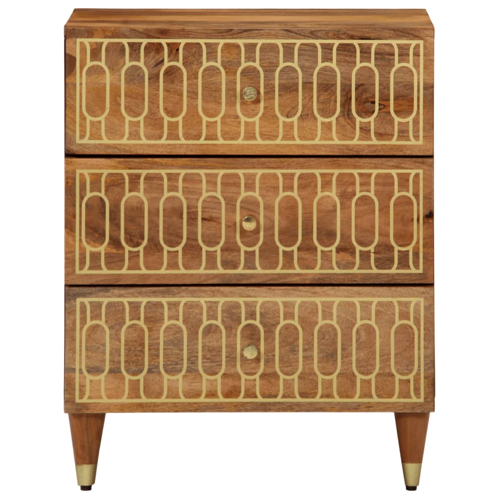 Nattbord 50x33x62 cm heltre mango