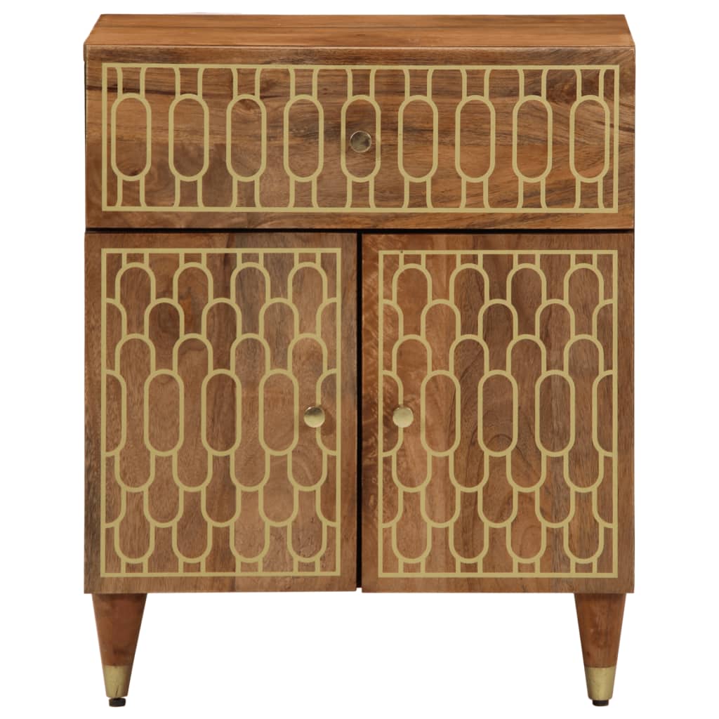 Nattbord 50x33x60 cm heltre mango