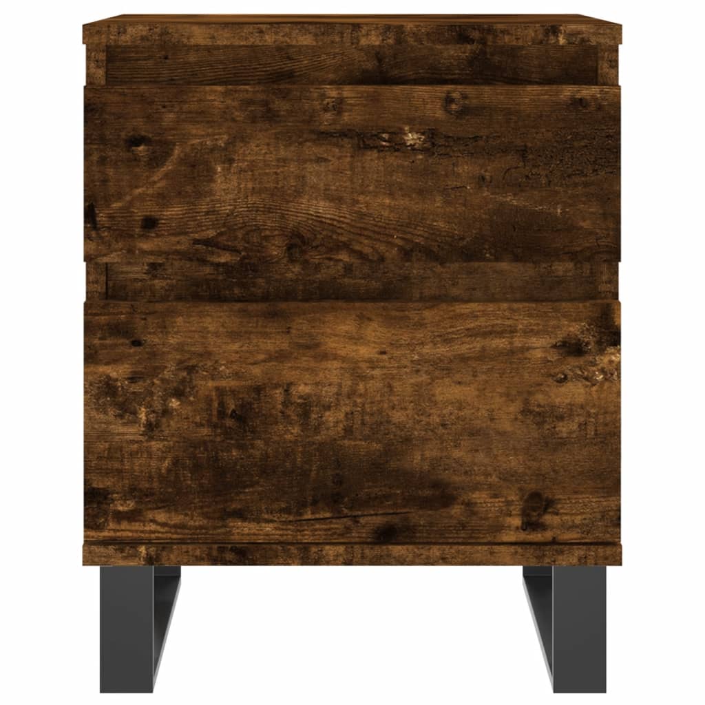 Nattbord røkt eik 40x35x50 cm konstruert tre