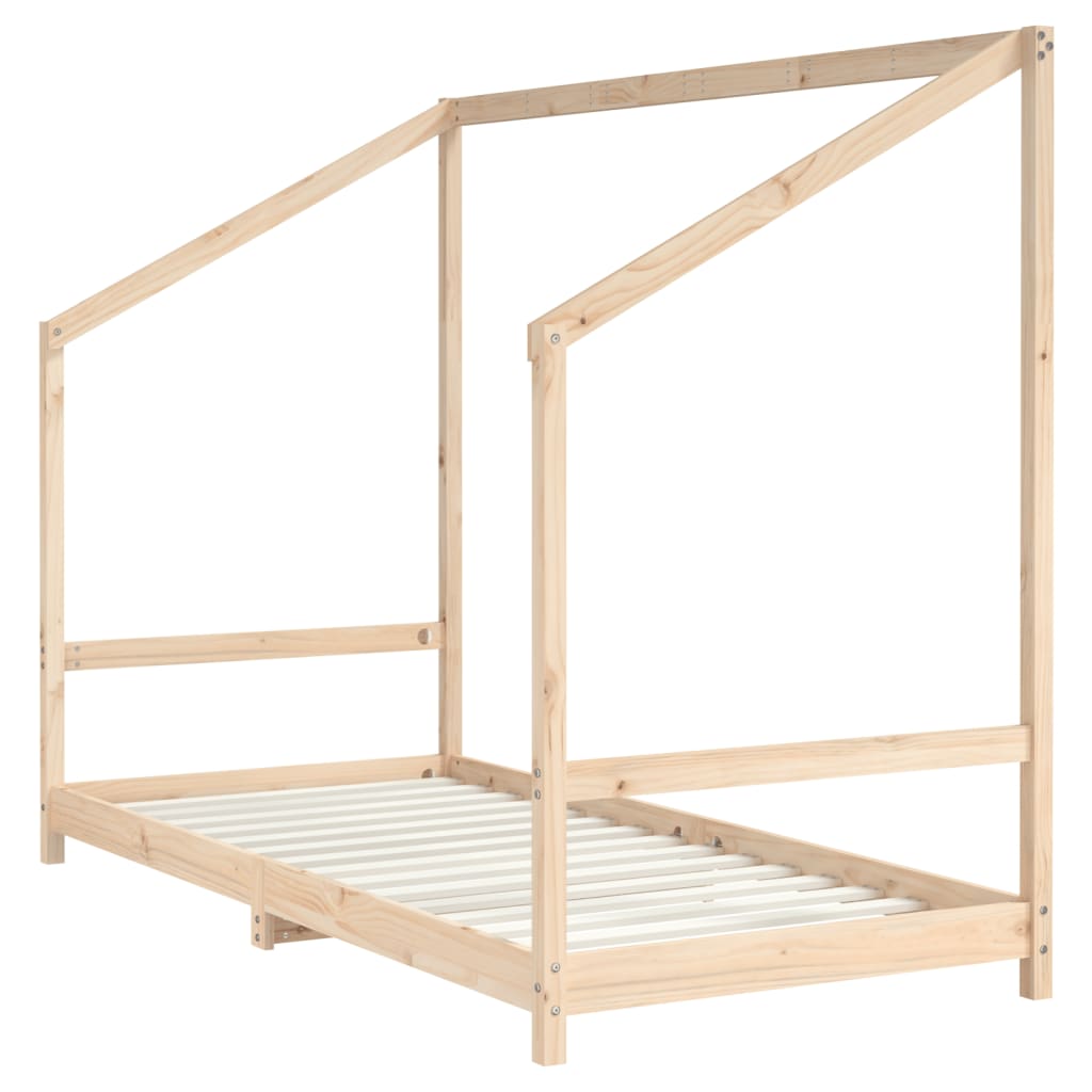 Barnesengeramme 2x(90x190) cm heltre furu