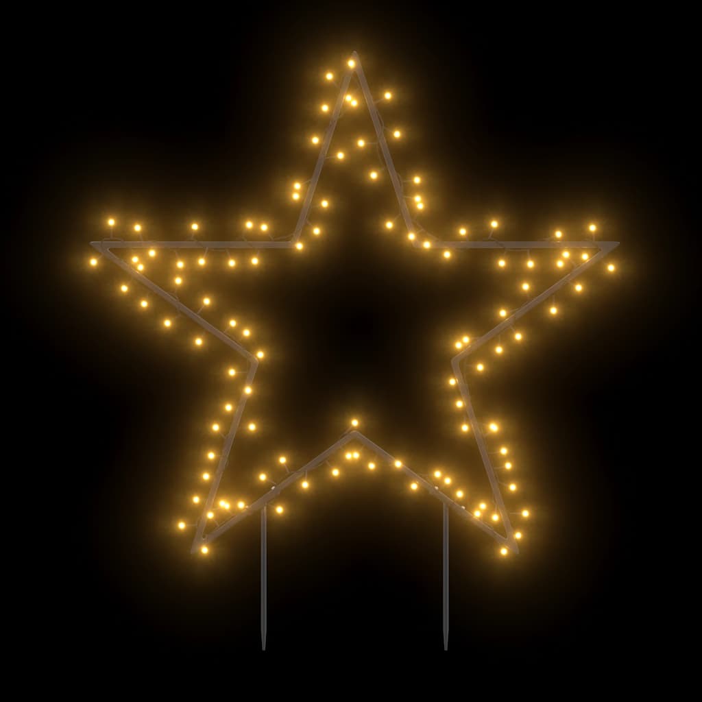 Julelysdekorasjon med pigger stjerne 115 LEDs 85 cm