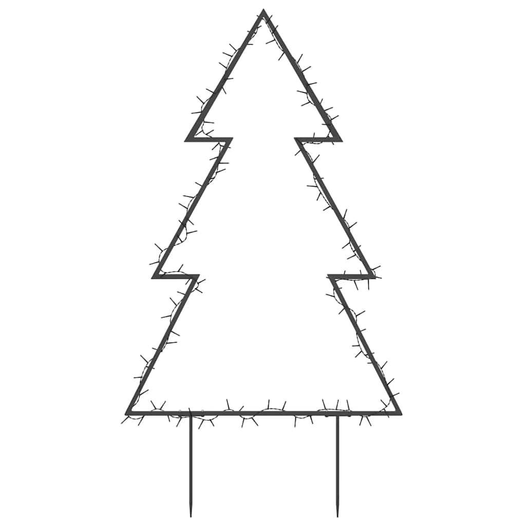 Julelysdekorasjon med plugger tre 115 LEDs 90 cm