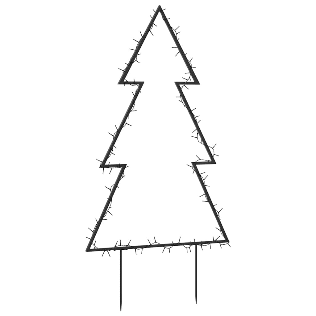Julelysdekorasjon med plugger tre 115 LEDs 90 cm