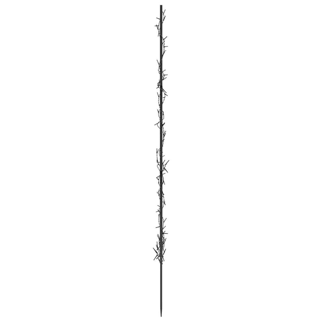 Julelysdekorasjon med plugger tre 80 LEDs 60 cm