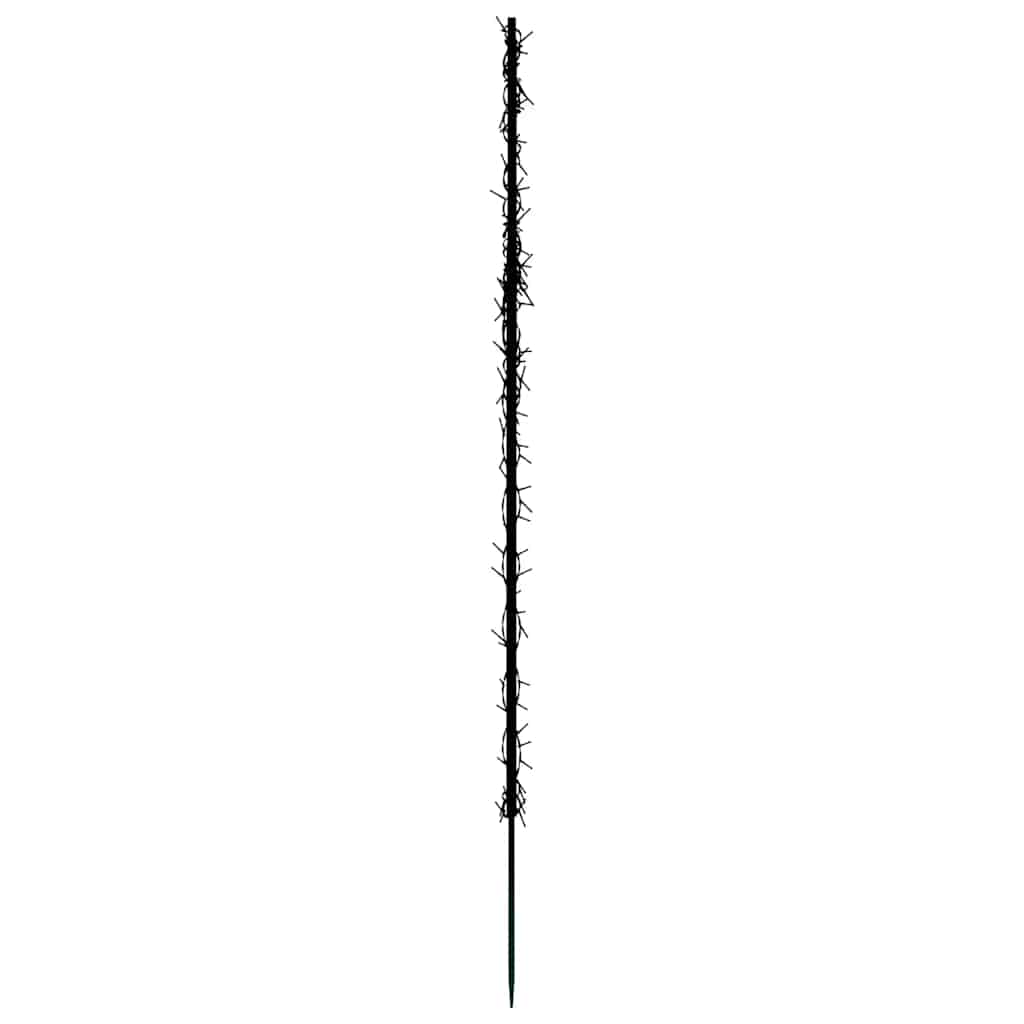 Julelysdekorasjon med pigger meteor 115 LEDs 89 cm