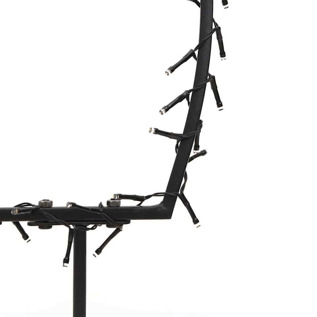 Julelysdekorasjon med pigger meteor 115 LEDs 89 cm