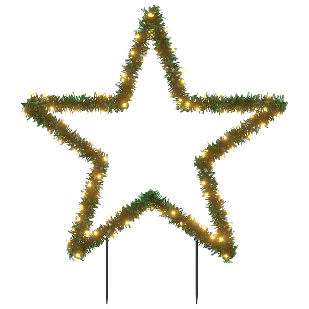 Julelysdekorasjon med pigger stjerne 115 LEDs 85 cm