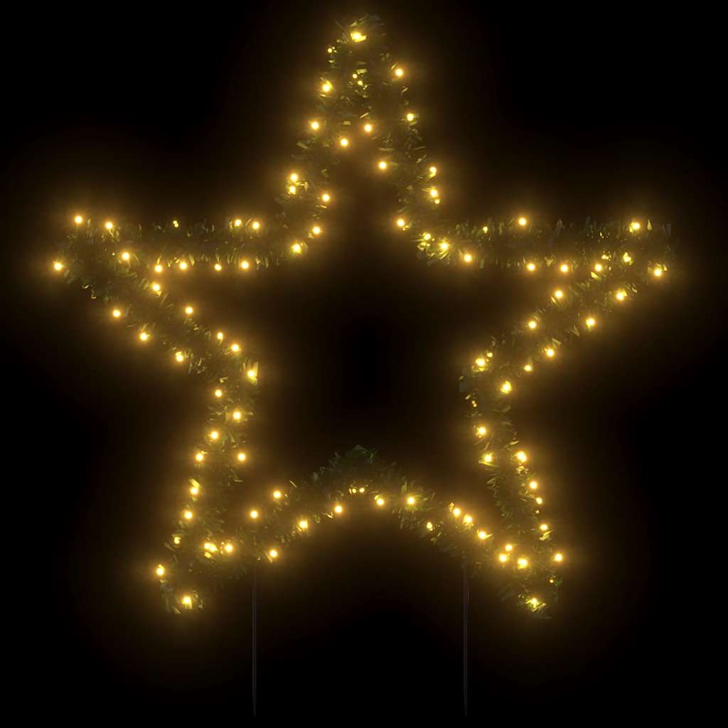 Julelysdekorasjon med pigger stjerne 115 LEDs 85 cm