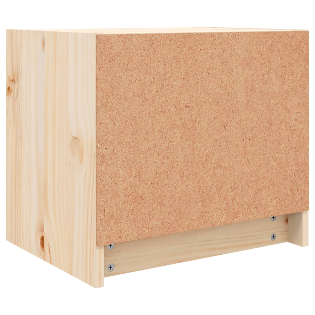 Nattbord 2 stk 40x31x35,5 cm heltre furu