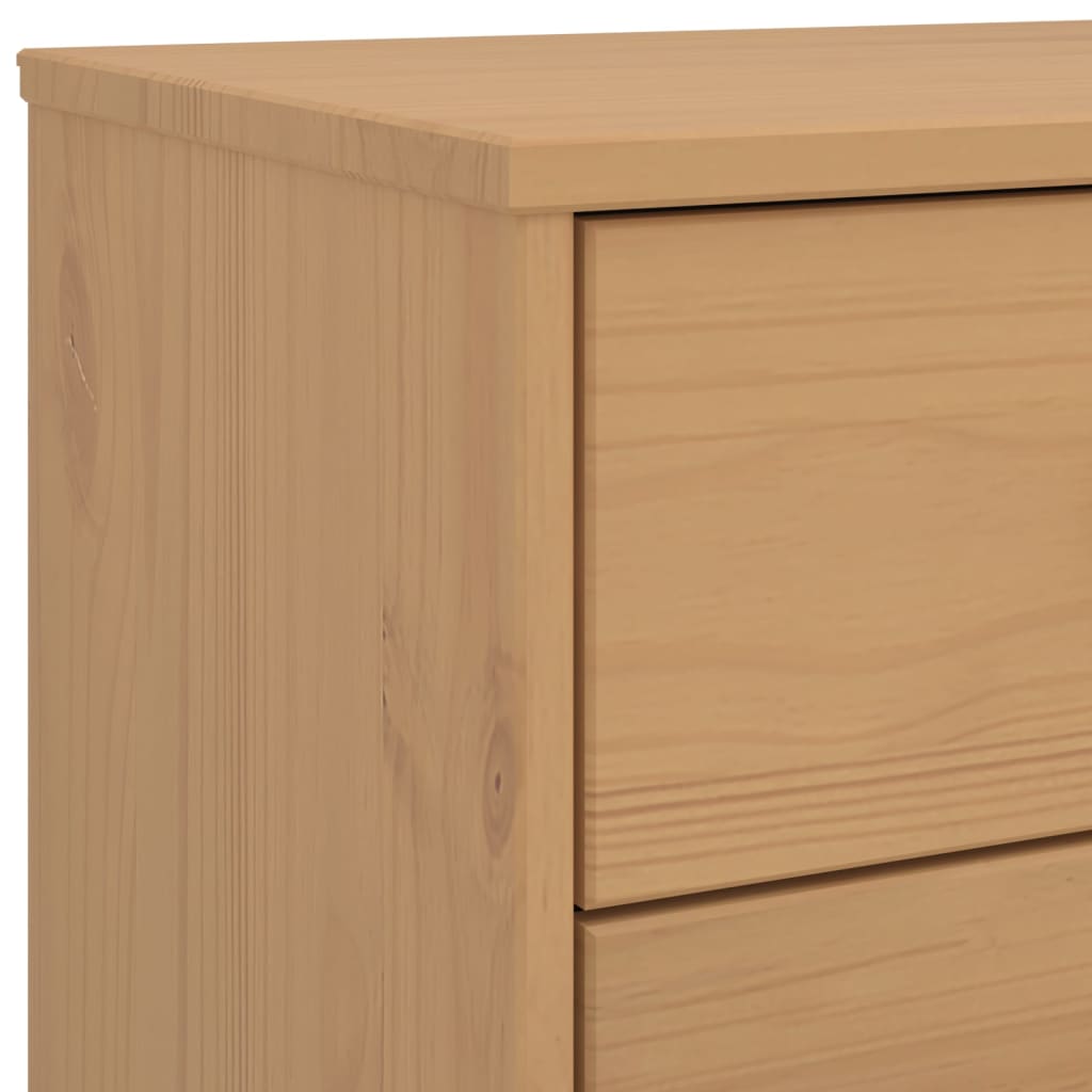 Nattbord OLDEN brun heltre furu