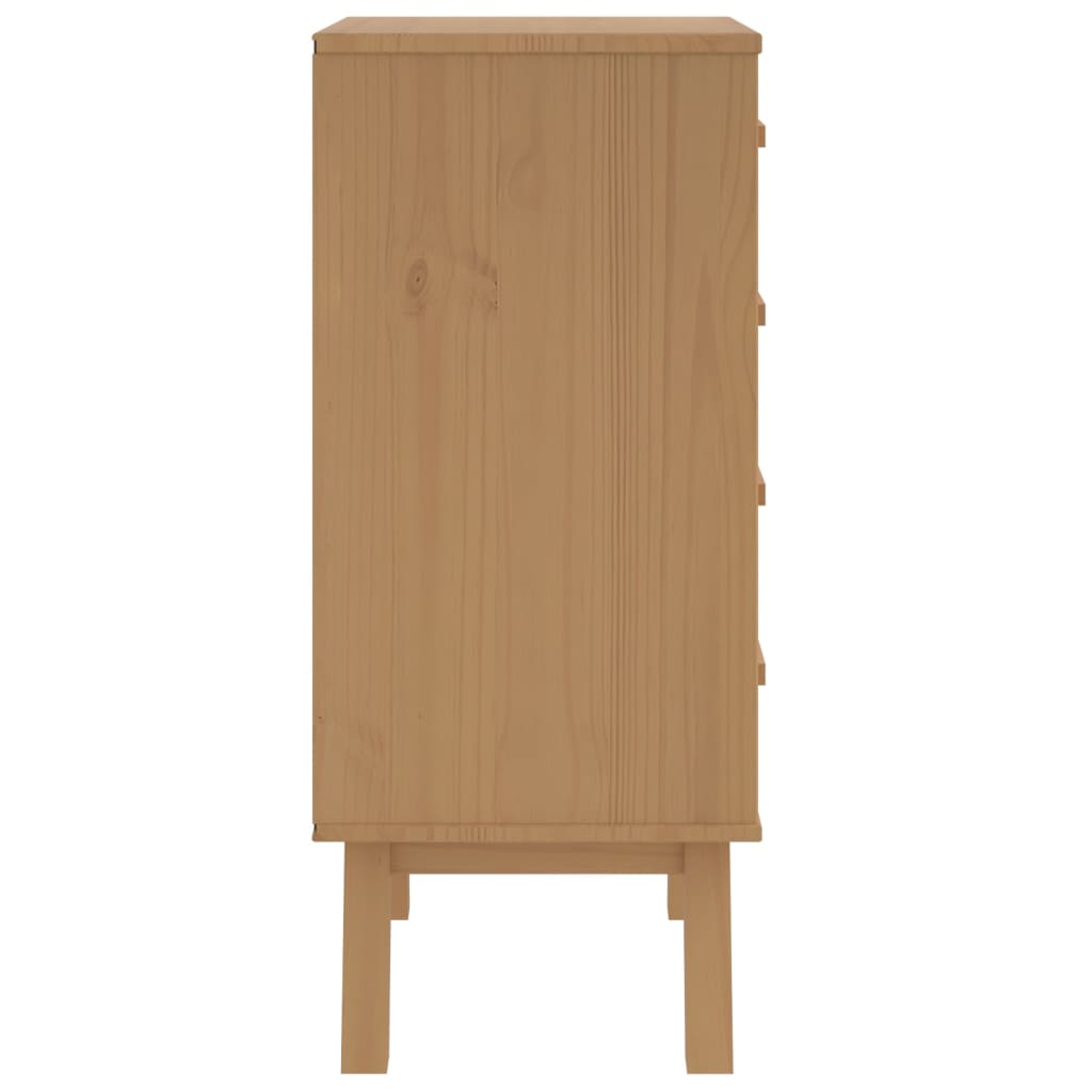 Nattbord OLDEN brun heltre furu