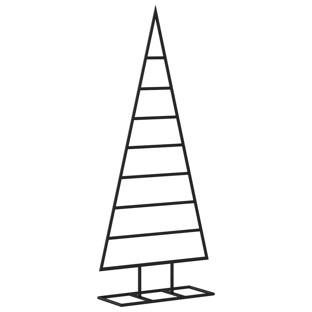 Juletre til dekorasjon metall svart 125 cm