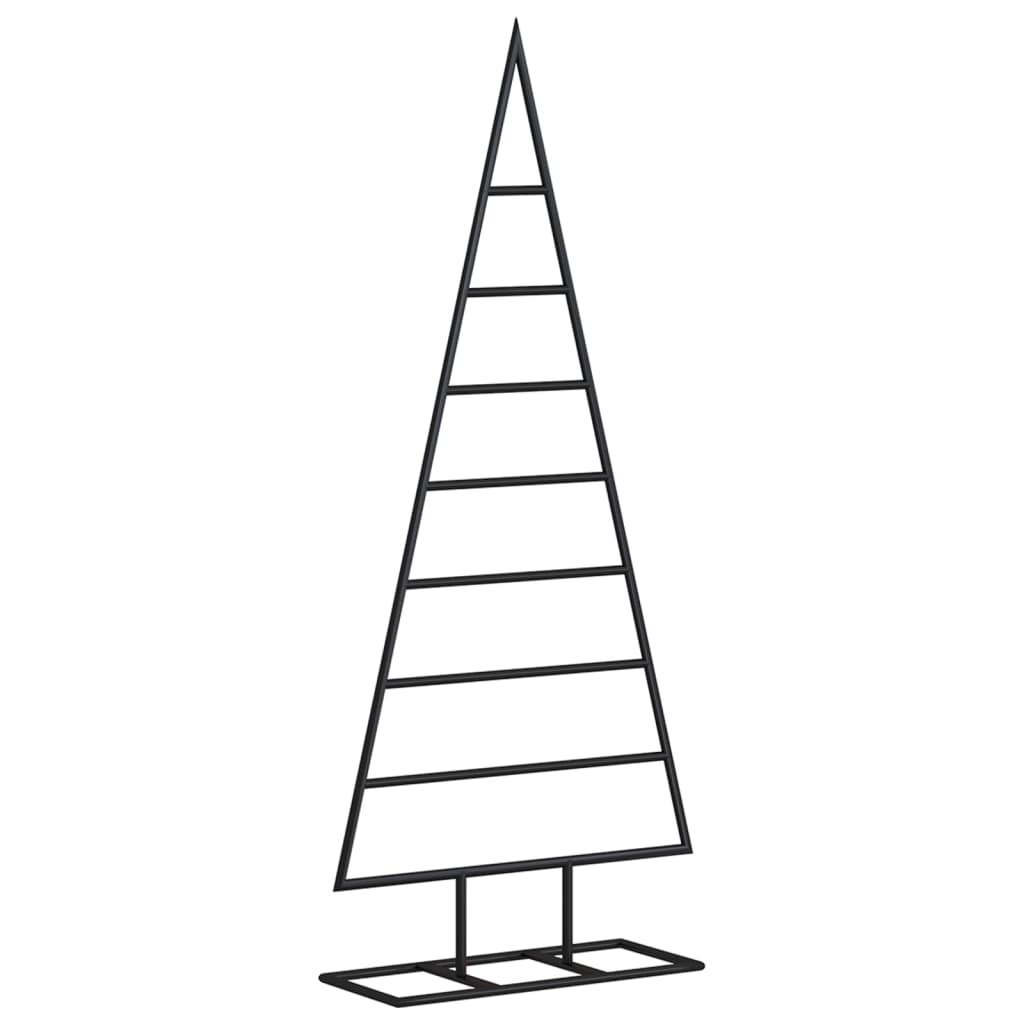 Juletre til dekorasjon metall svart 125 cm