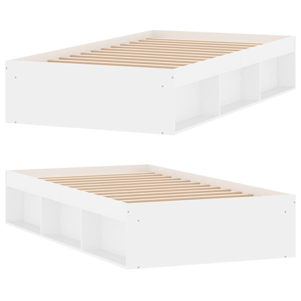Sengeramme hvit 100x200 cm
