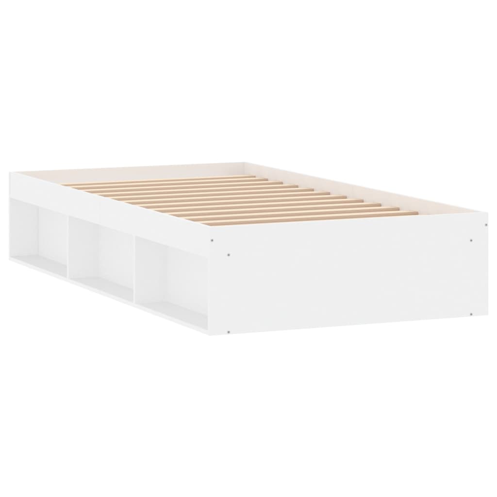 Sengeramme hvit 100x200 cm