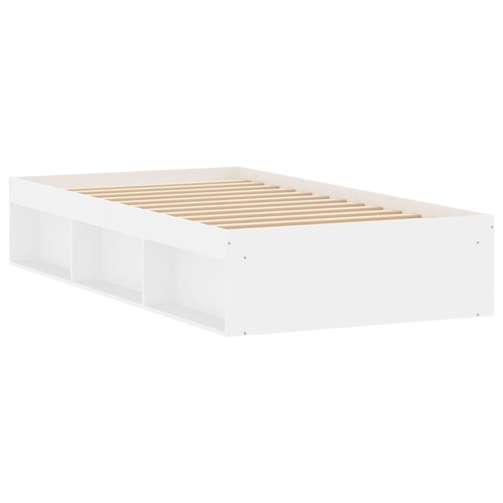 Sengeramme hvit 100x200 cm