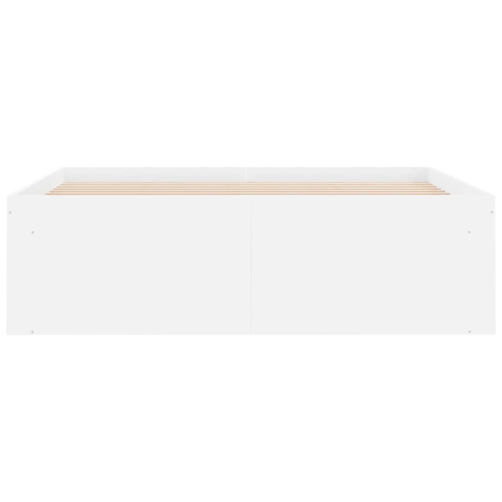Sengeramme hvit 120x190 cm