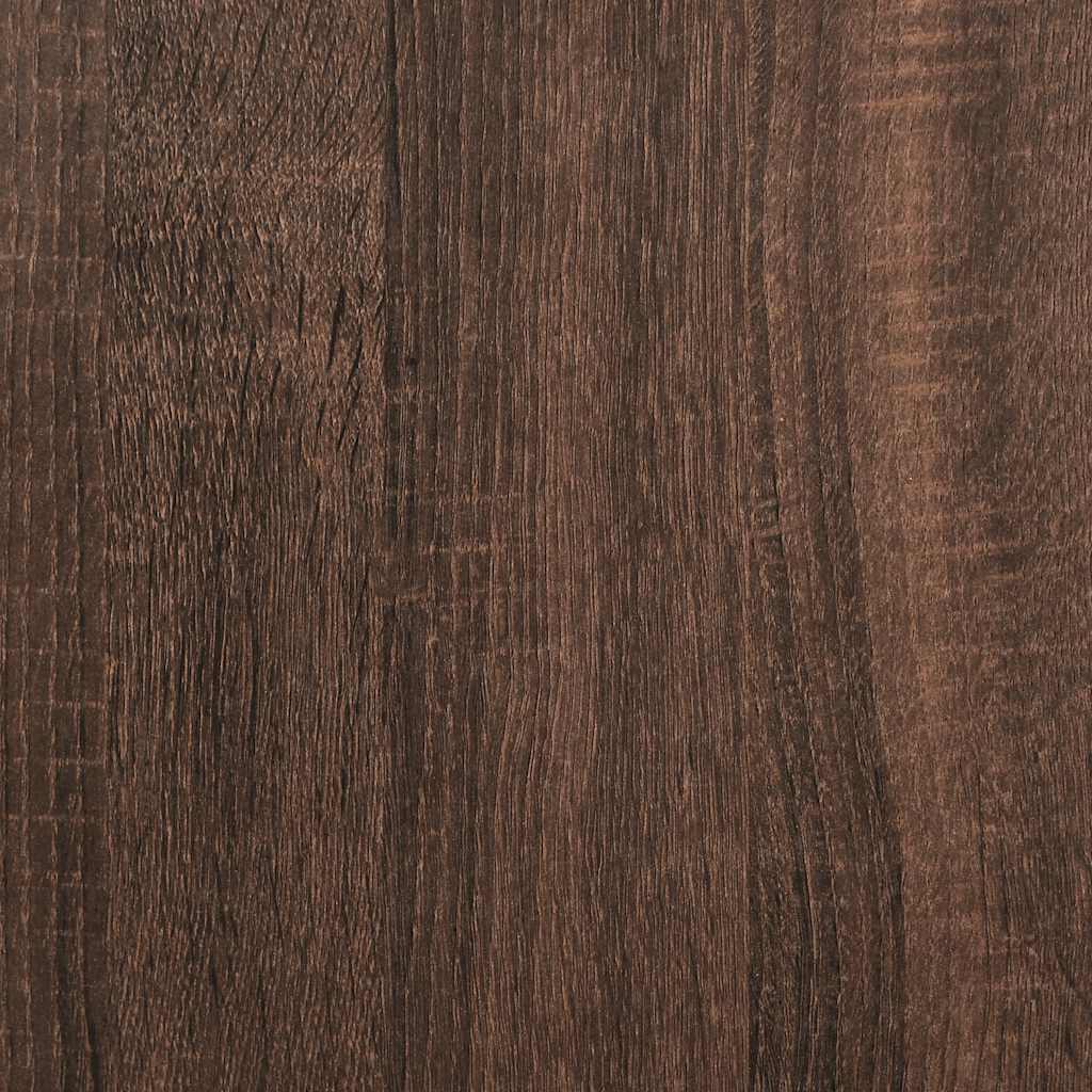 Sengeramme brun eik 140x190 cm