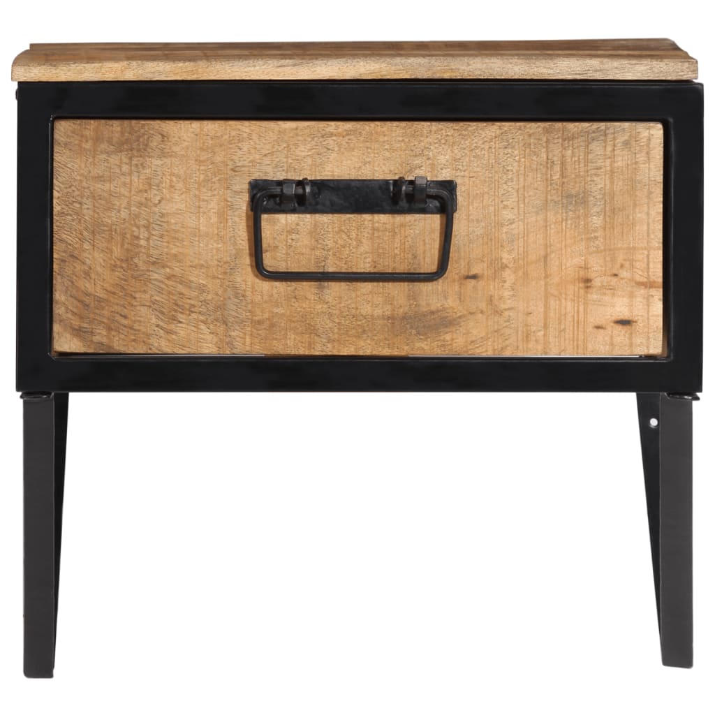 Nattbord 40x35x40 cm heltre mango