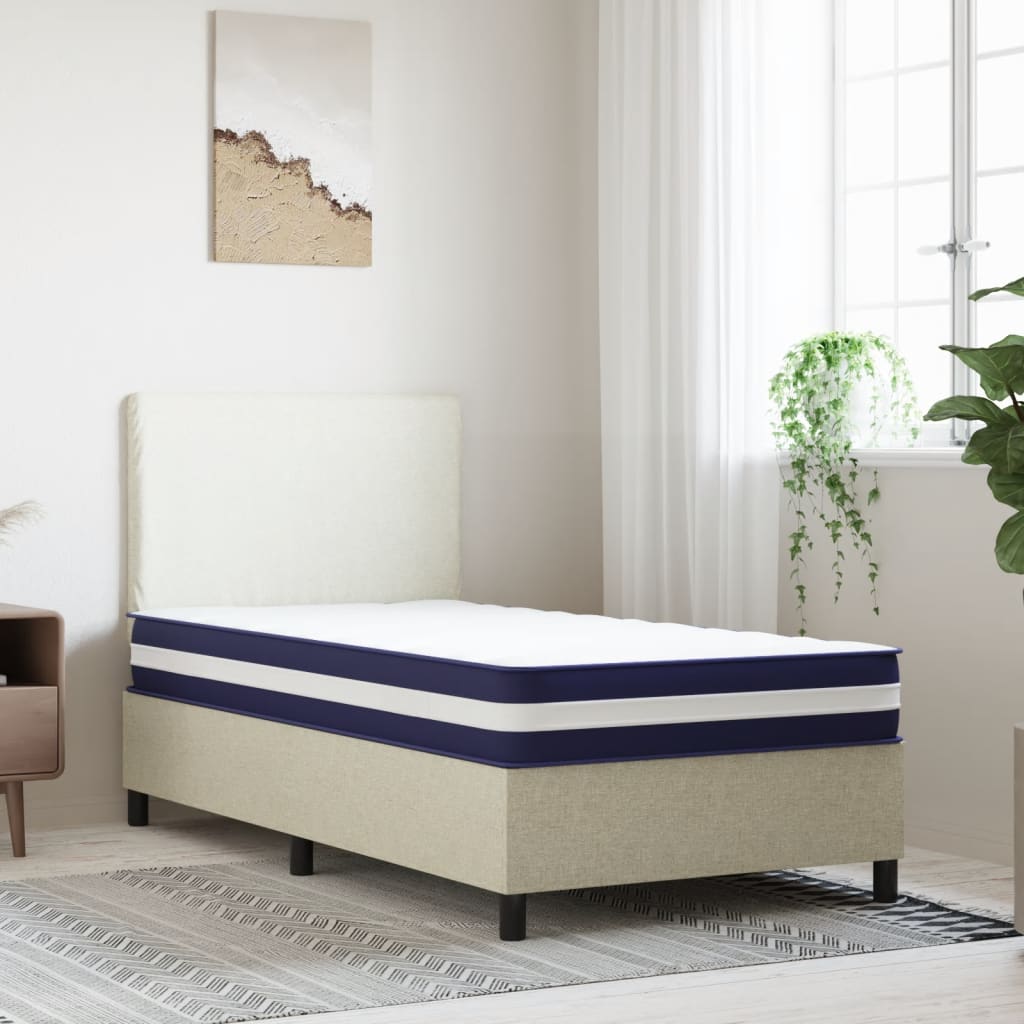 Madrass med pocketfjær middels fast 70x200 cm