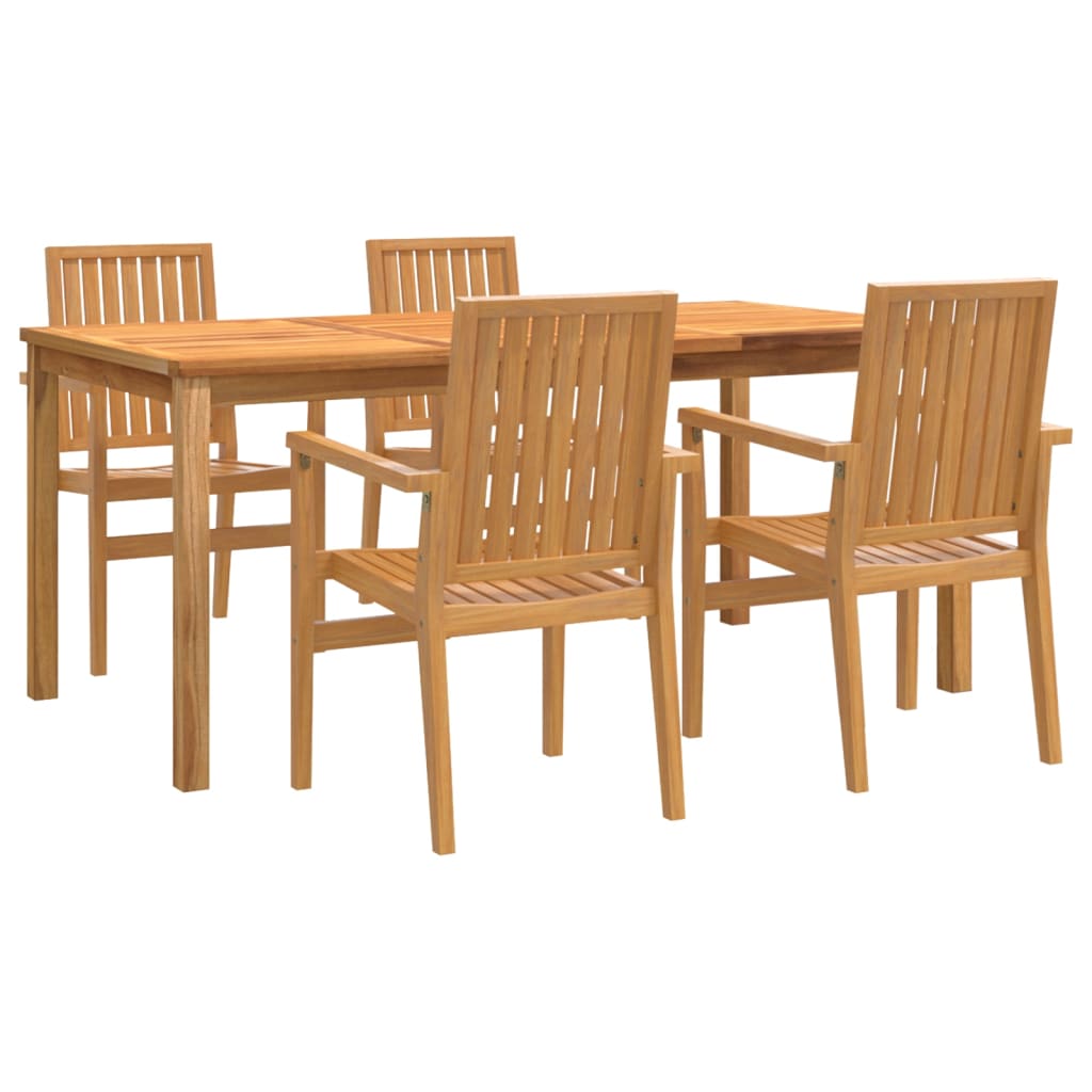 Hagespisegruppe 5 deler heltre teak