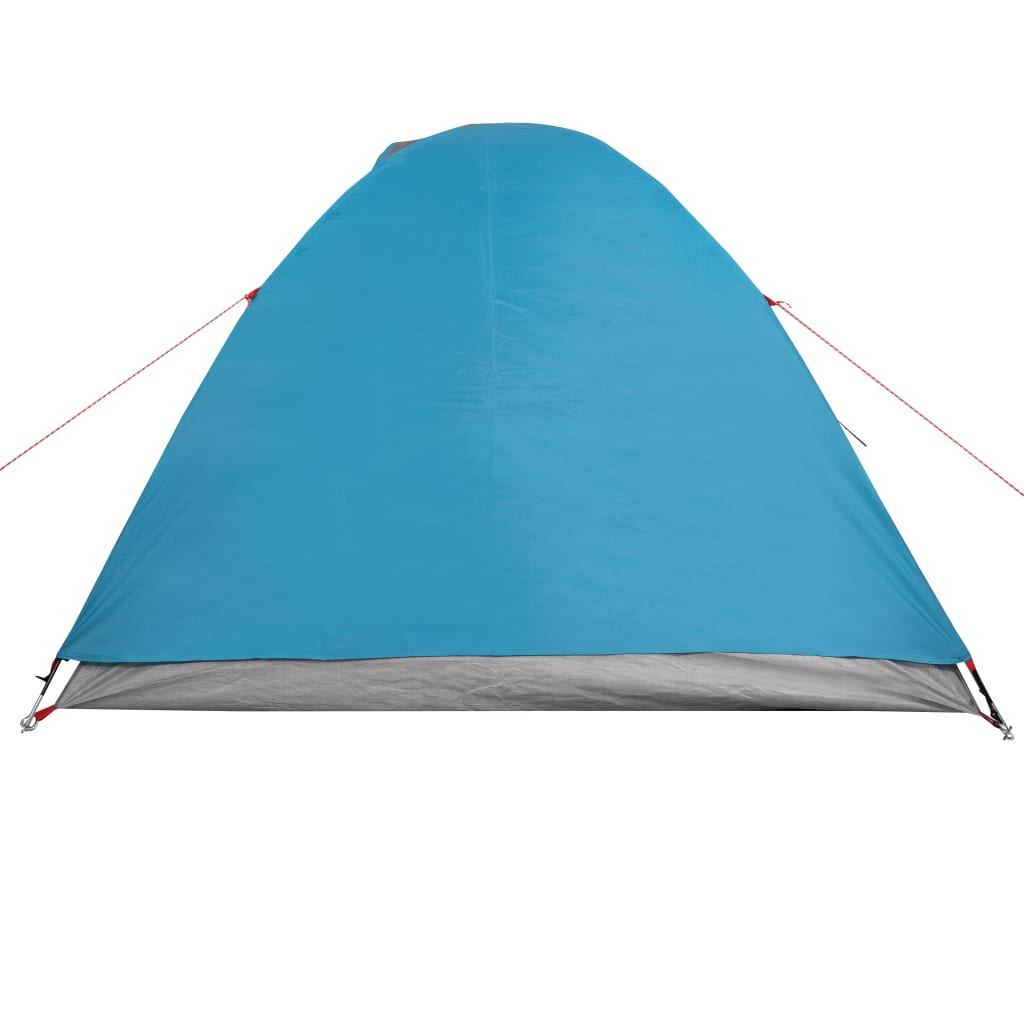 Kuppeltelt for camping 1 person blå vanntett