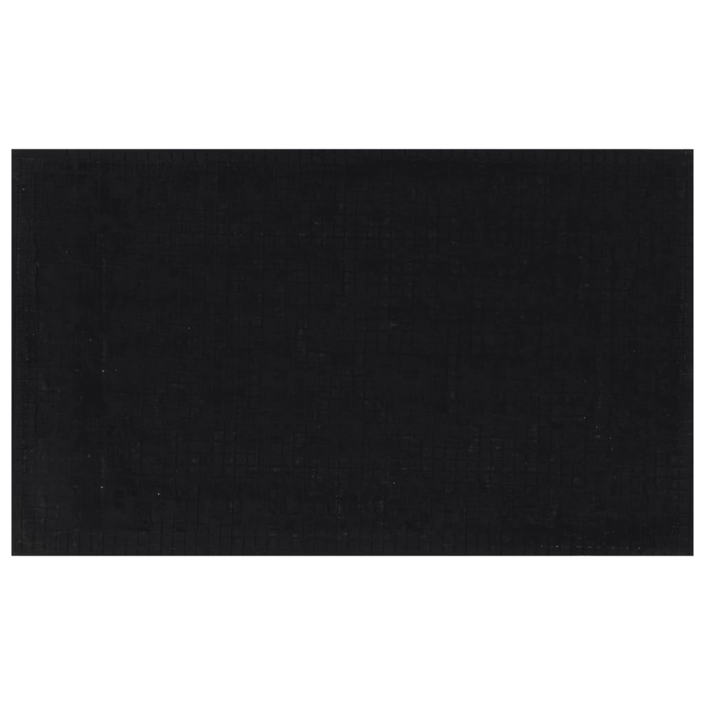 Dørmatte rektangulær 45x75 cm gummi og kokosfiber