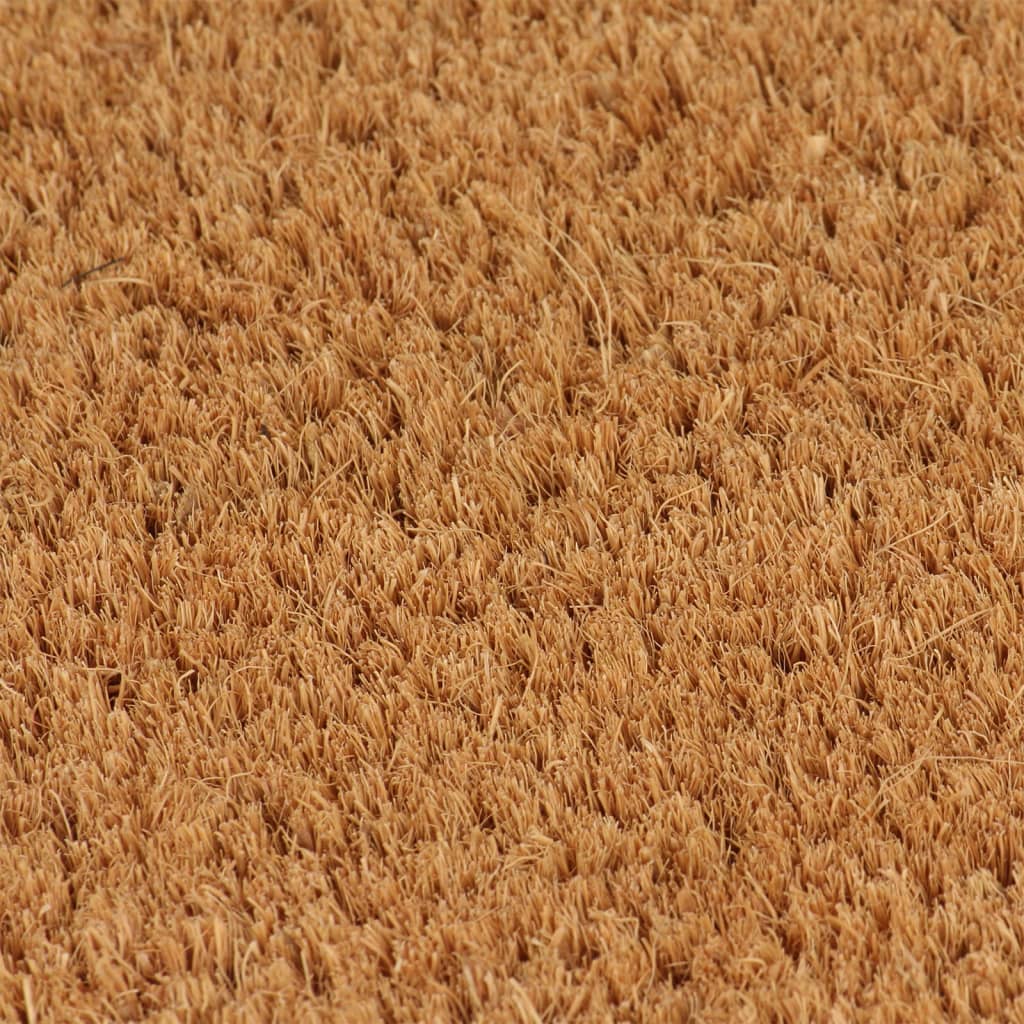 Dørmatte naturlig 50x80 cm tuftet kokosfiber