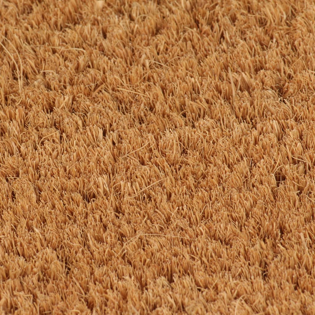 Dørmatte naturlig 90x150 cm tuftet kokosfiber