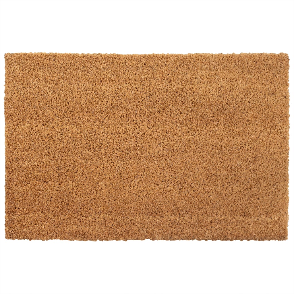 Dørmatter 2 stk naturlig 40x60 cm tuftet kokosfiber