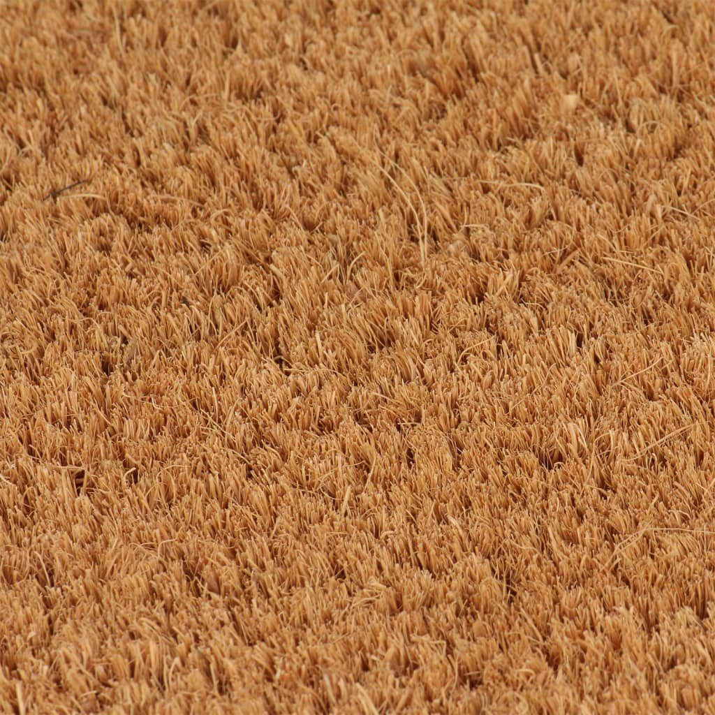 Dørmatter 2 stk naturlig 40x60 cm tuftet kokosfiber